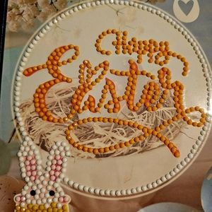Happy Easter Diamond Painted Card (2 Available)